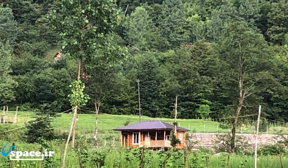 کلبه چوبی مرتضی - سوادکوه - لفور - روستای رئیس کلا